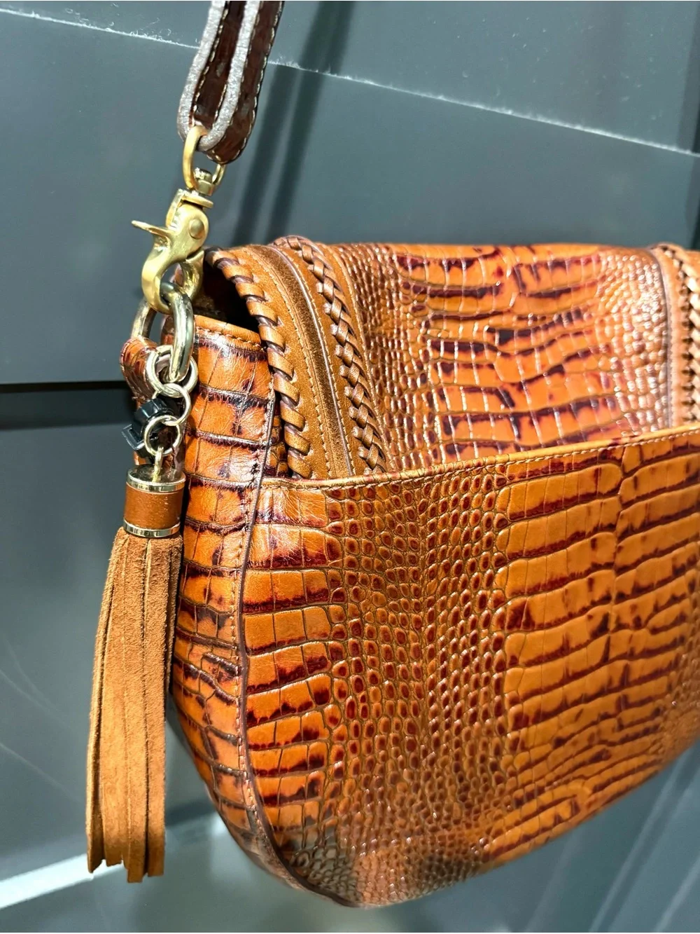BRAHMIN Sonny Flap Crossbody Melbourne Collection